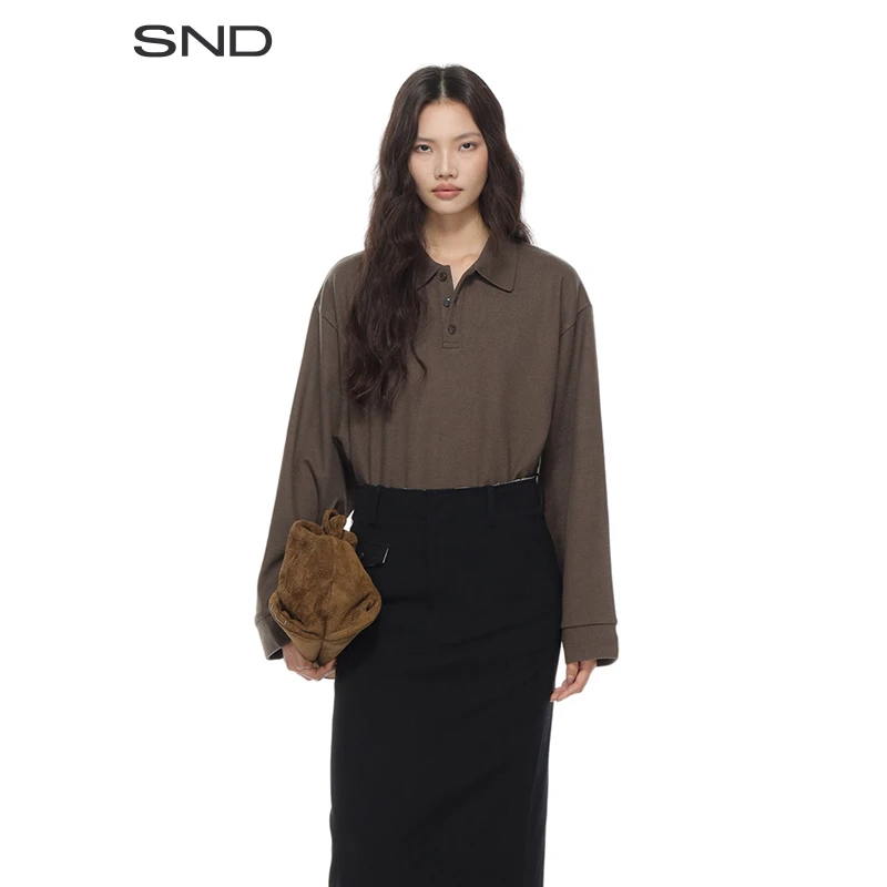 【 YEARLY PLAN 设计师品牌】SND AW24 休闲宽松上衣