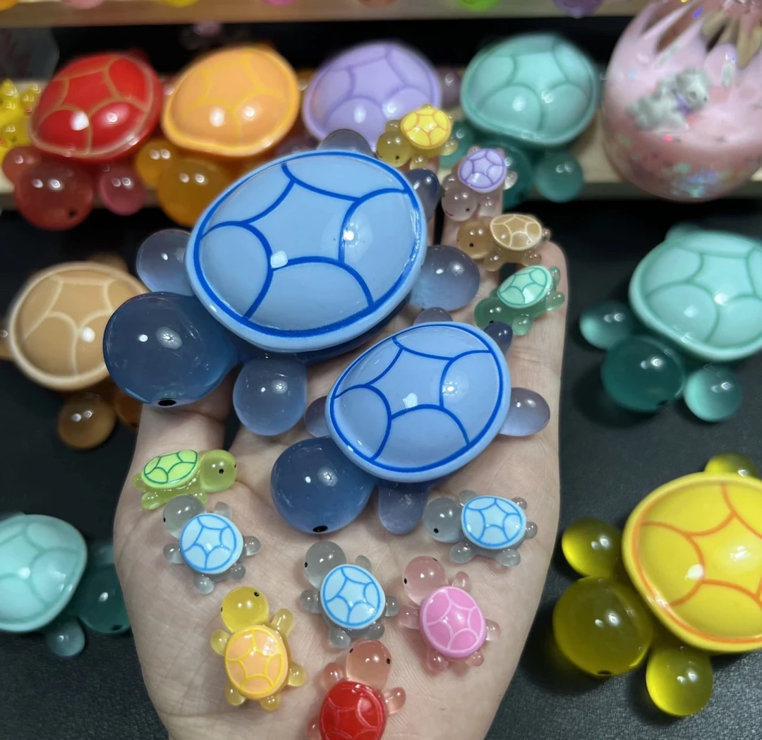 【直播间拆】【中号龟】潮玩小乌龟（幸运龟自选）欧气同款玩具手办摆件
