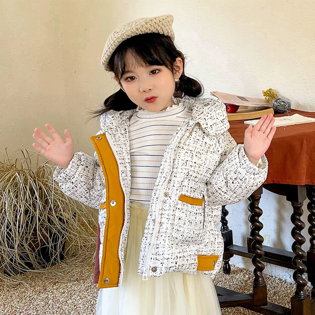 2023女童新款羽绒服儿童洋气中长款加厚小童保暖冬季秋冬302012