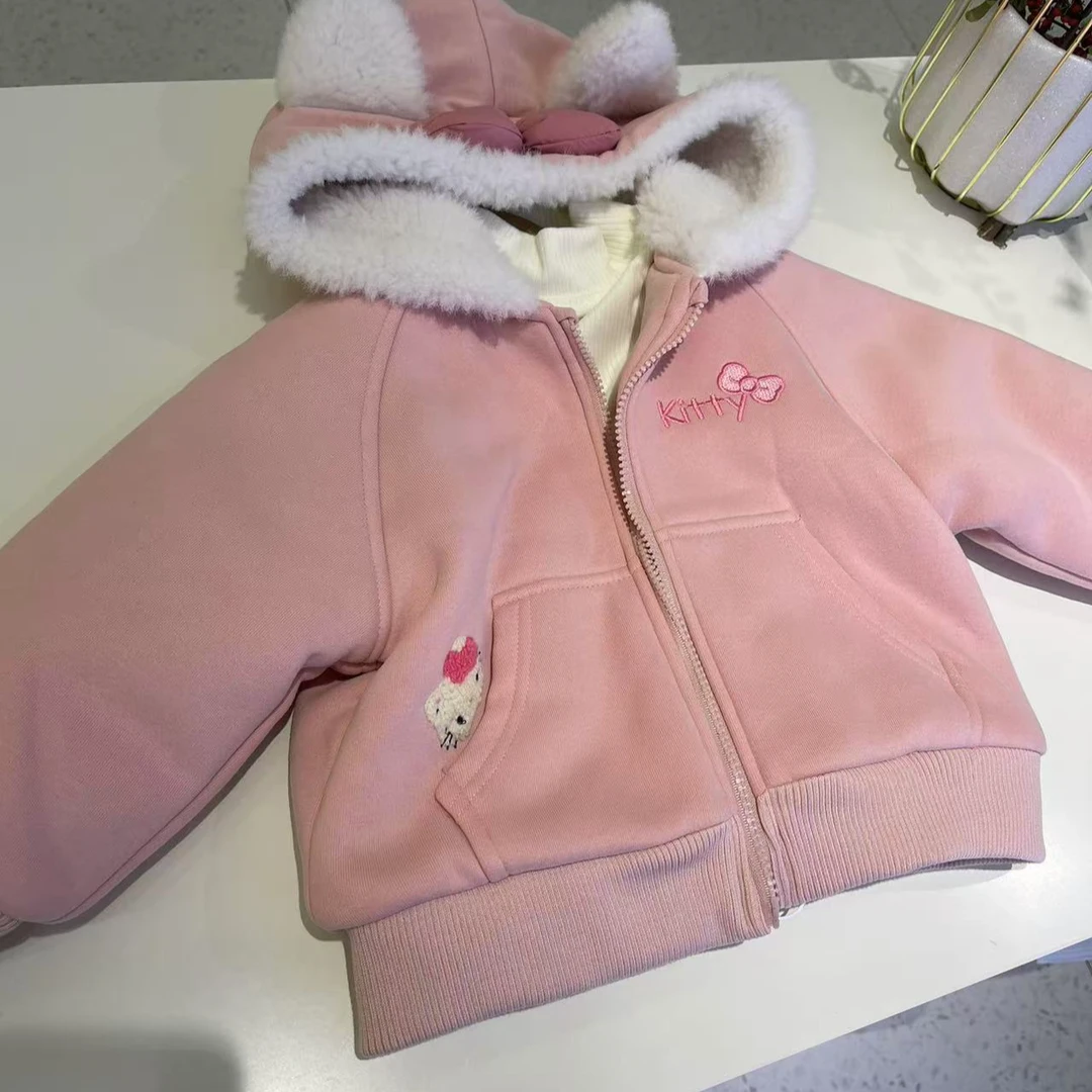 女童深秋夹棉外套