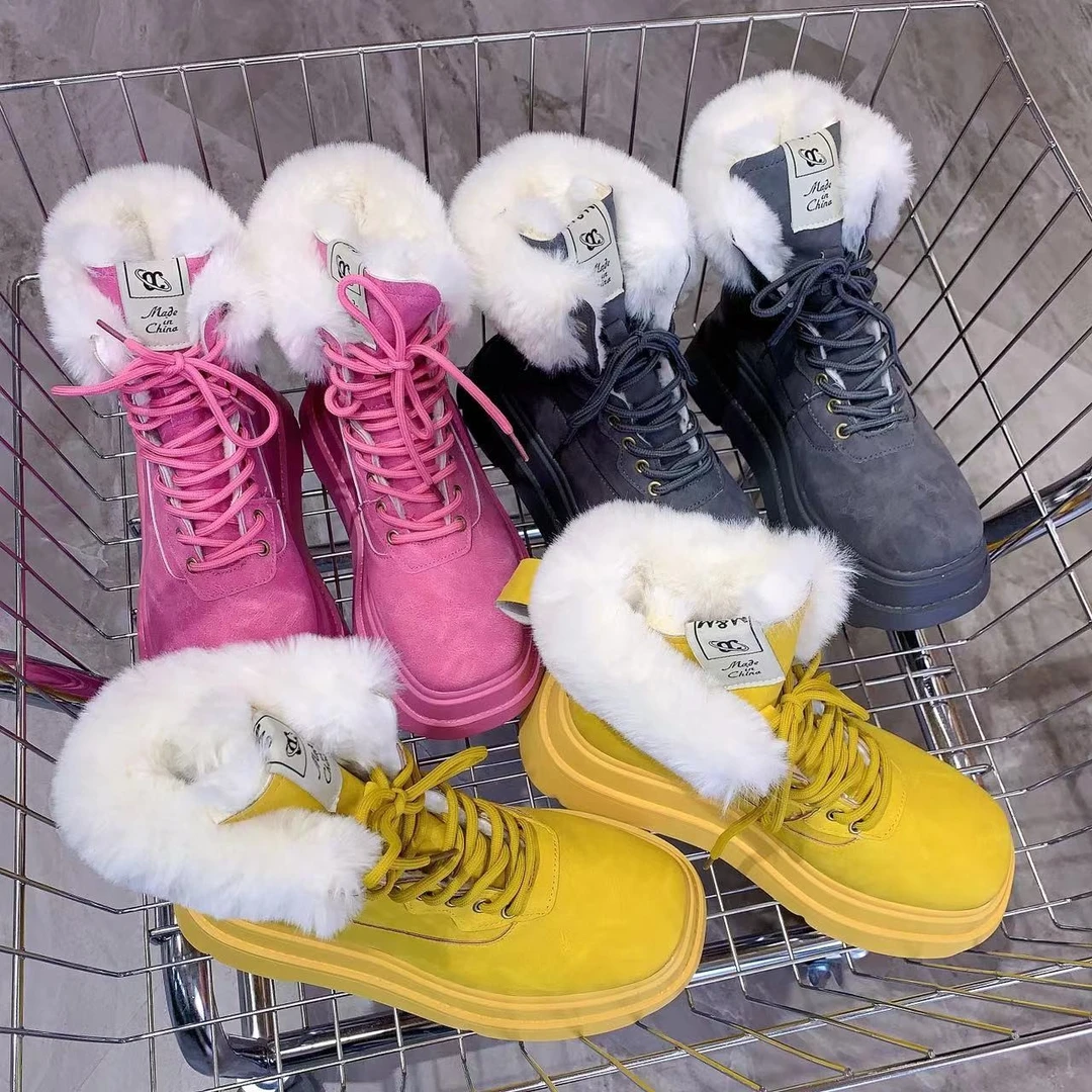 乐姐推荐【星光闪闪】2023春款中筒时尚百搭星星马丁靴-16266