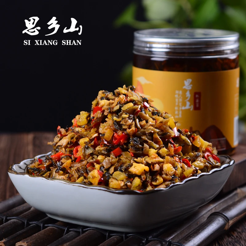 农家外婆菜下饭菜湖南特产爽口开胃下饭菜香辣拌饭拌面酱腌咸菜