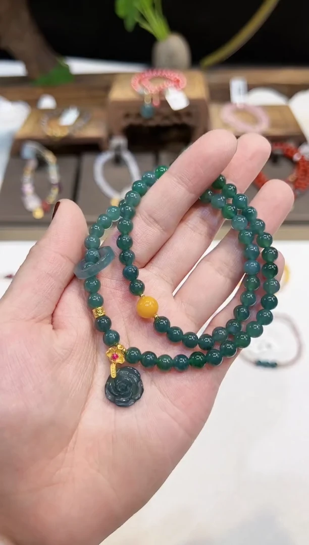 【闪购商品】翡翠手饰未镶嵌手饰@@A5984