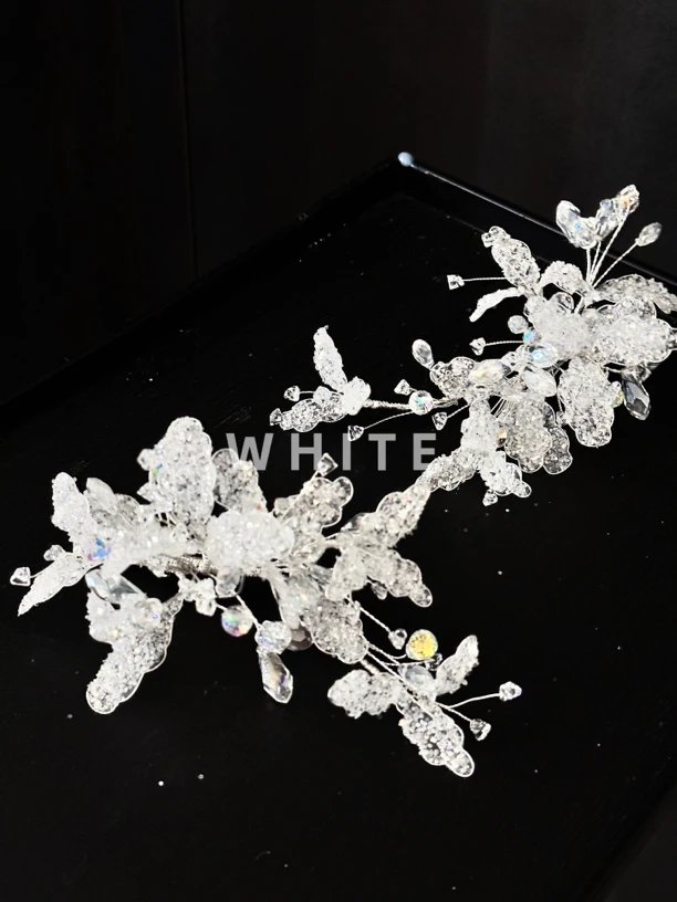 非金属婚庆饰品 WHIT E 精灵对夹