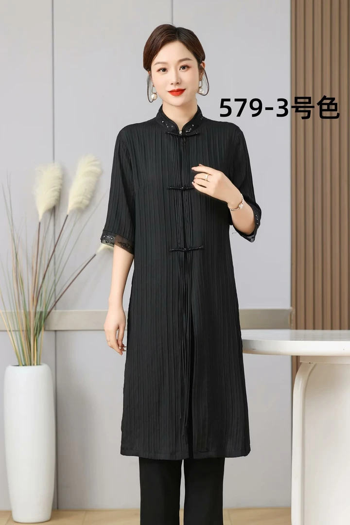 SENBIYAO/森比垚 579+836#2024年国风气质休闲套装