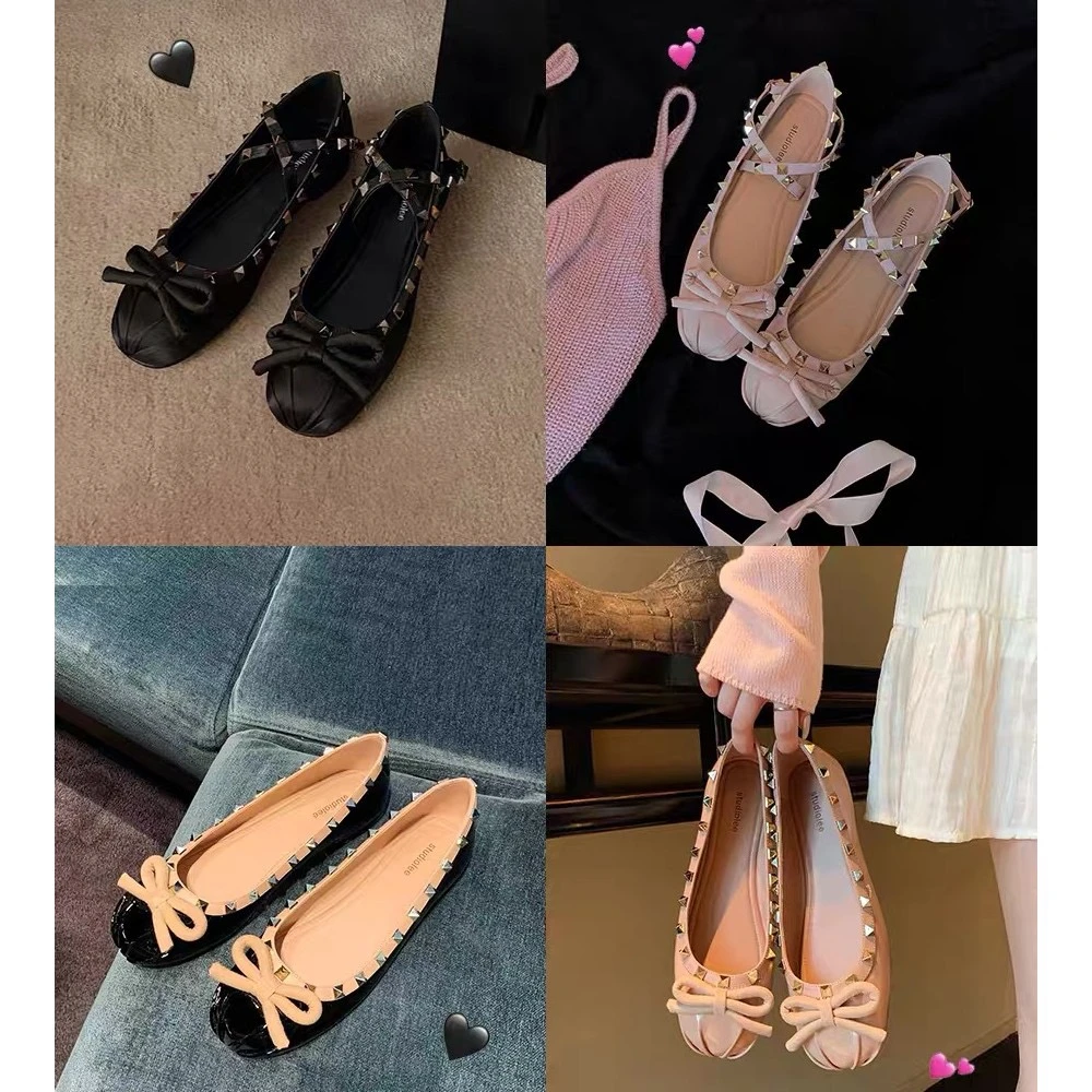 051-100（上选码数下选编码）圆头粗跟玛丽珍芭蕾单鞋女鞋