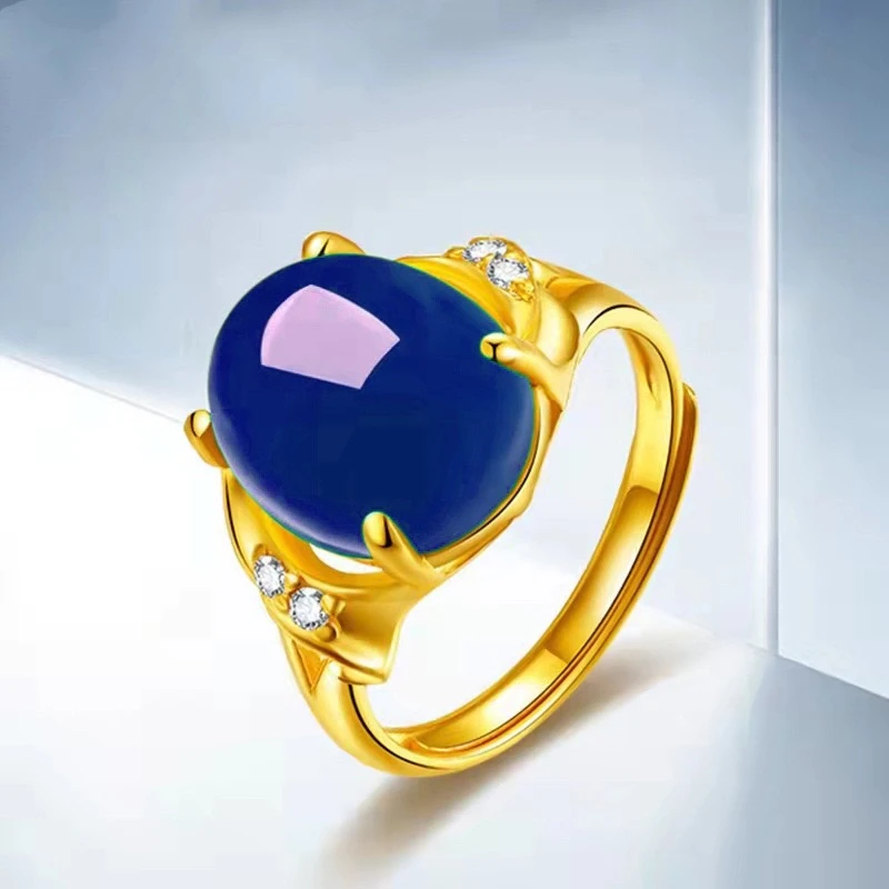 时尚 轻奢 交叉多钻可调节戒指感温戒指-YS-1A