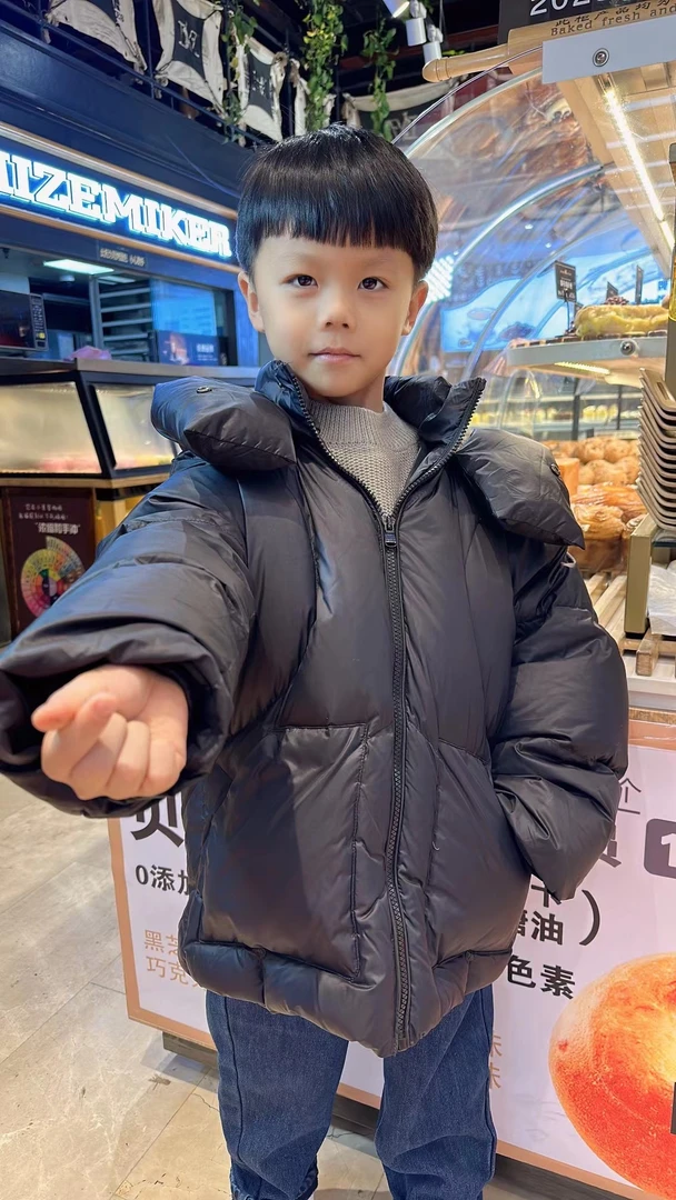 童装按编码拍羽绒服二