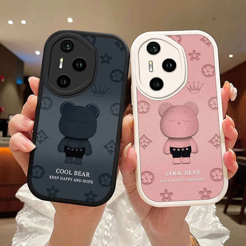 乖巧熊适用荣耀300手机壳300Pro小羊皮300Ultra女款高级镜头全包