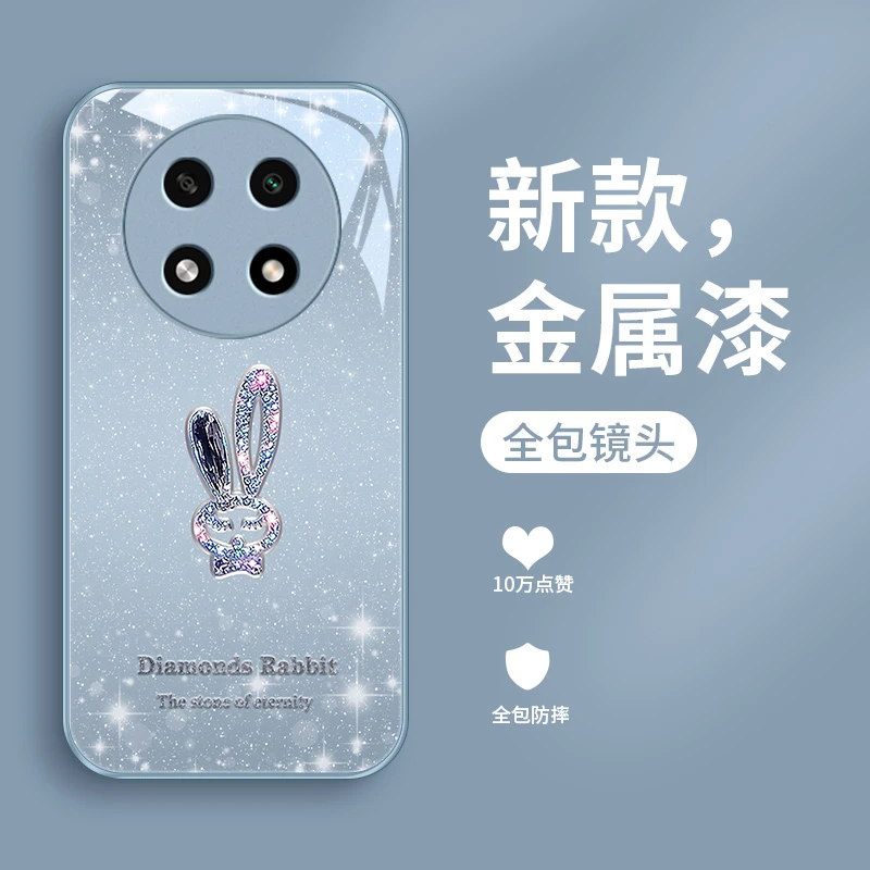 璀璨小兔适用oppoA2pro手机壳OPPOA2Pro新款女款奢华全包防摔爆款