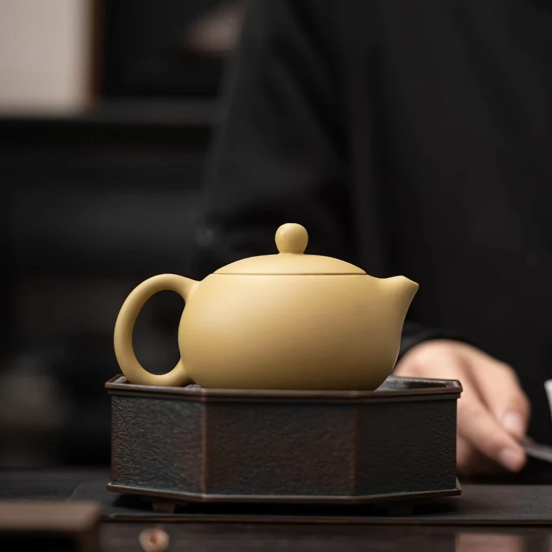 赖开江黄金段泥200CC西施壶带礼盒