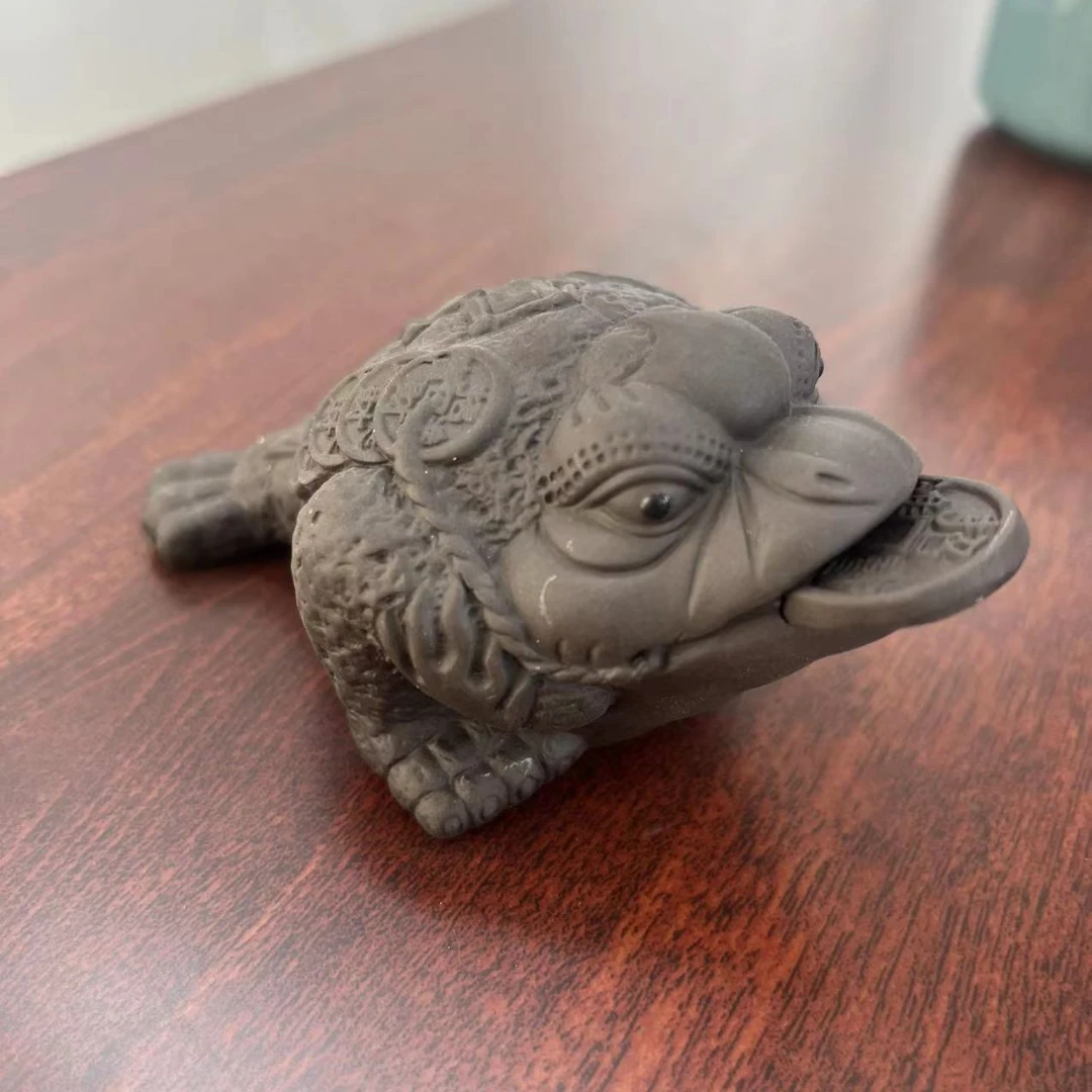 家用茶宠摆件蟾蜍