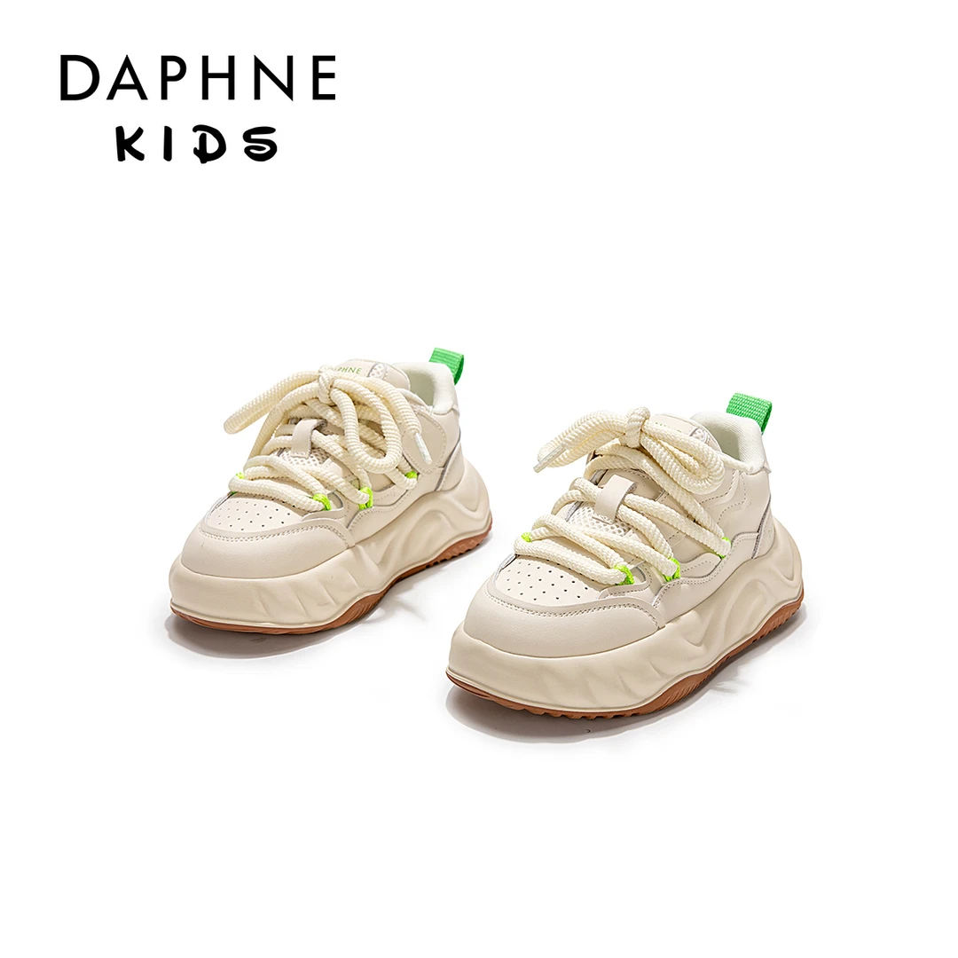 达芙妮Daphne儿童2025早春新款板鞋休闲鞋百搭时尚中大童儿童鞋