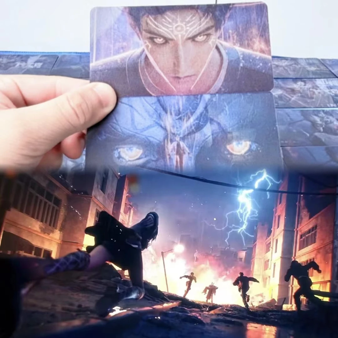 我在精神病院学斩神林七夜光安卿鱼赵空城光栅卡斩神动漫周边卡片