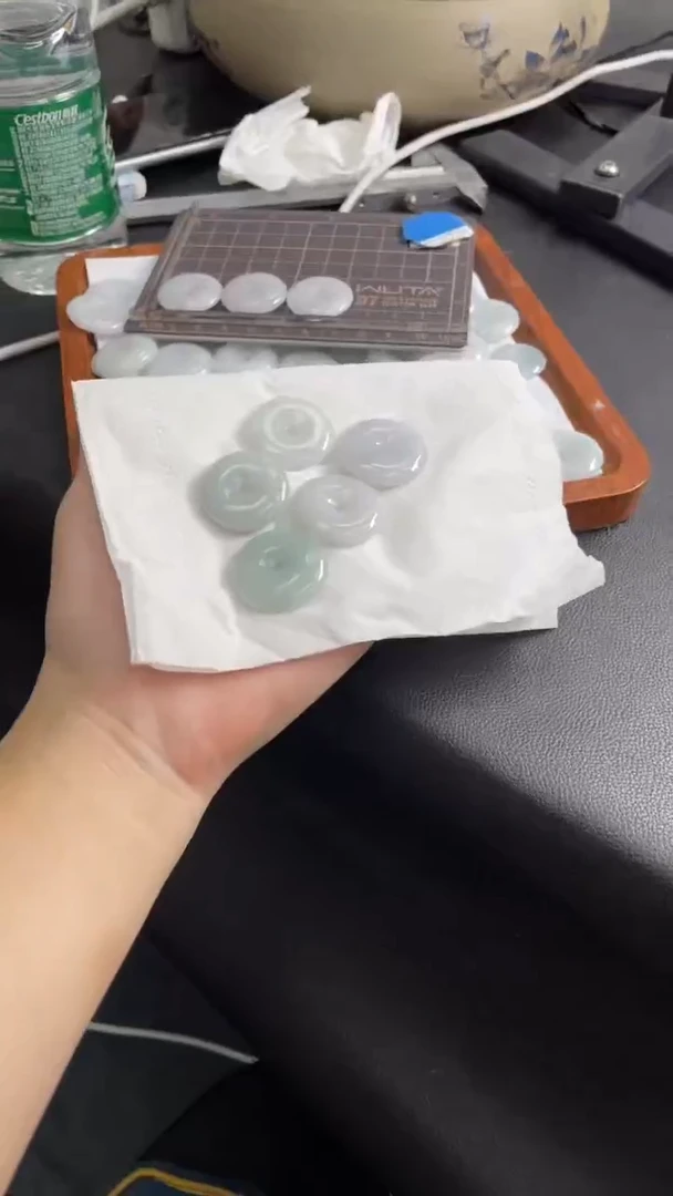 【闪购商品】翡翠挂件未镶嵌平安扣ADF2/多样性发货ZBCP
