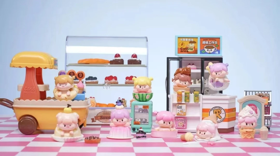 【娘娘代拆】夏日甜品站萌粒系列萌粒盲盒潮流盲盒