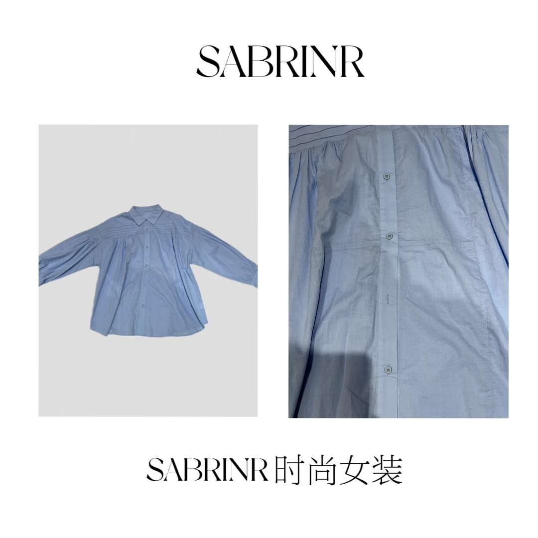 秋冬纯色百搭衬衫  2139