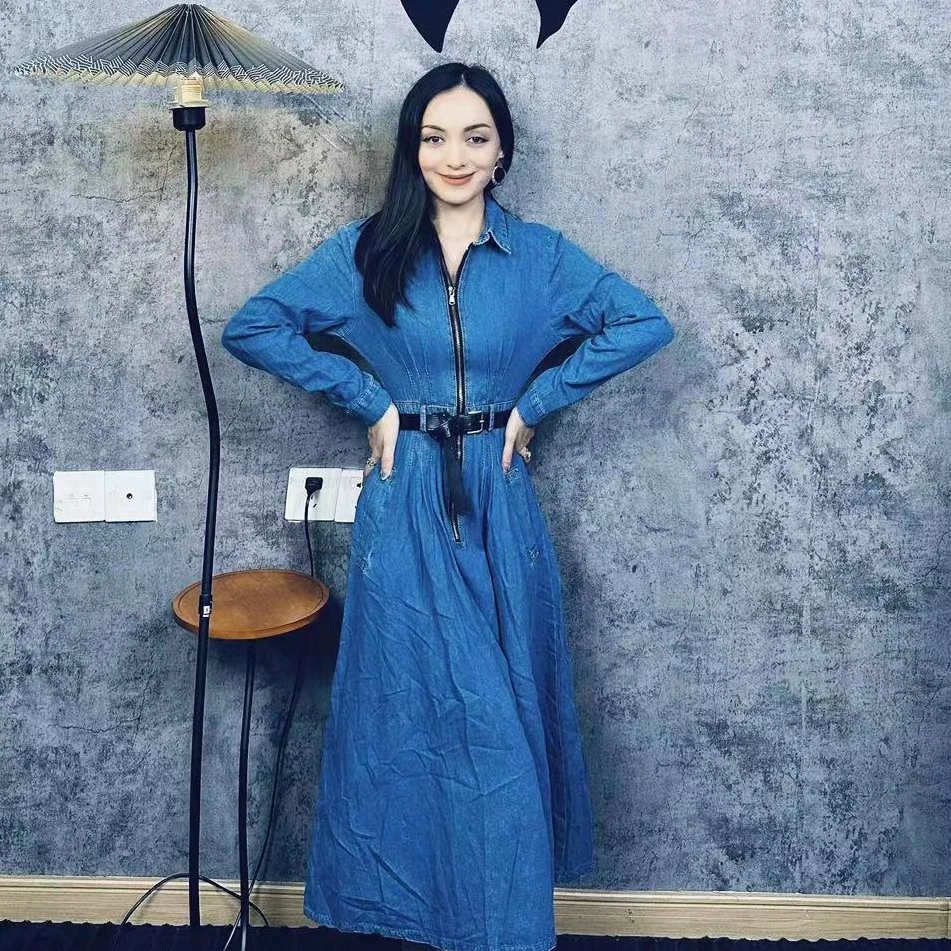 【251-300】春季新款时尚女装连衣裙中长款قايتۇردىغانلار ئالماڭ