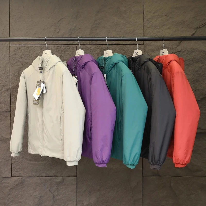 城市户外轻量形男女轻薄防风防泼水棉衣机能棉服外套3691