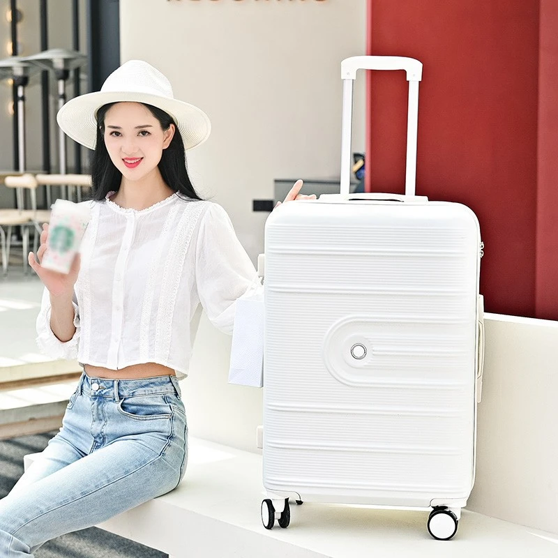 轻便静音行李箱女旅行箱ins拉杆箱静音轮密码箱旅行行李箱皮箱子