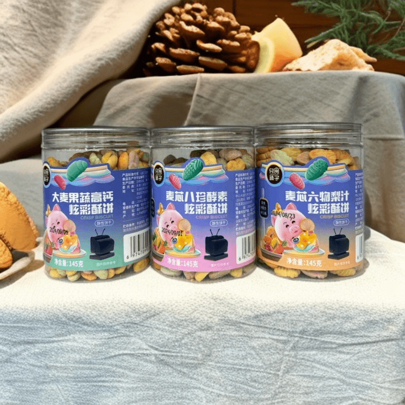 兒食铺子高钙炫彩酥饼YZ