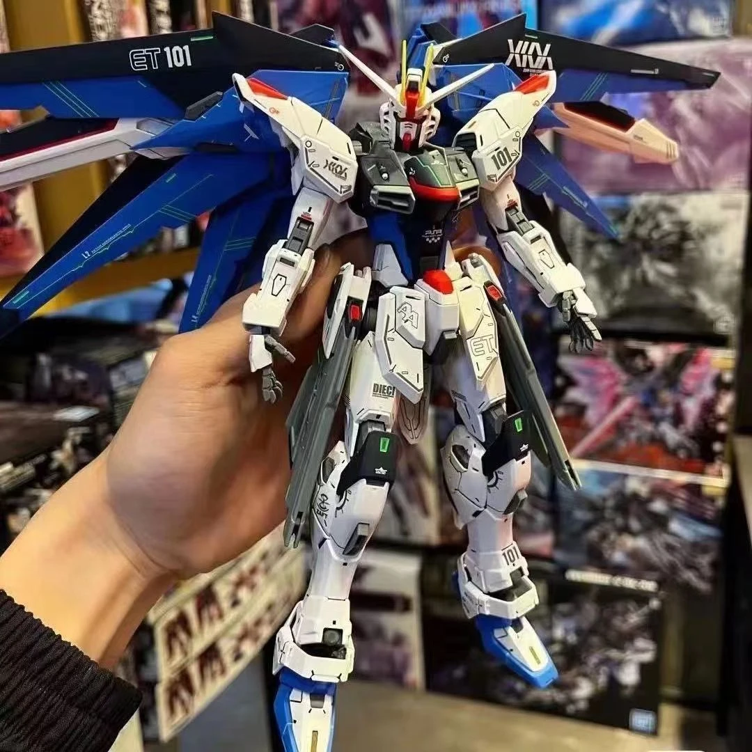特价现货高达模型HGMG机甲飞翼强袭自由独角兽拼装模型玩具手办