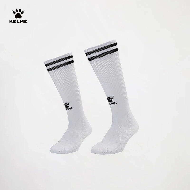 KELME卡尔美成人儿童长筒足球袜运动训练比赛加厚防滑球袜心选