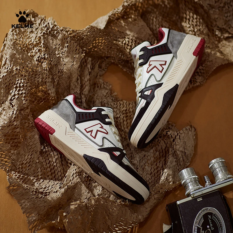 KELME V90 | 卡尔美官方正品2023男女时尚百搭运动复古潮流板鞋