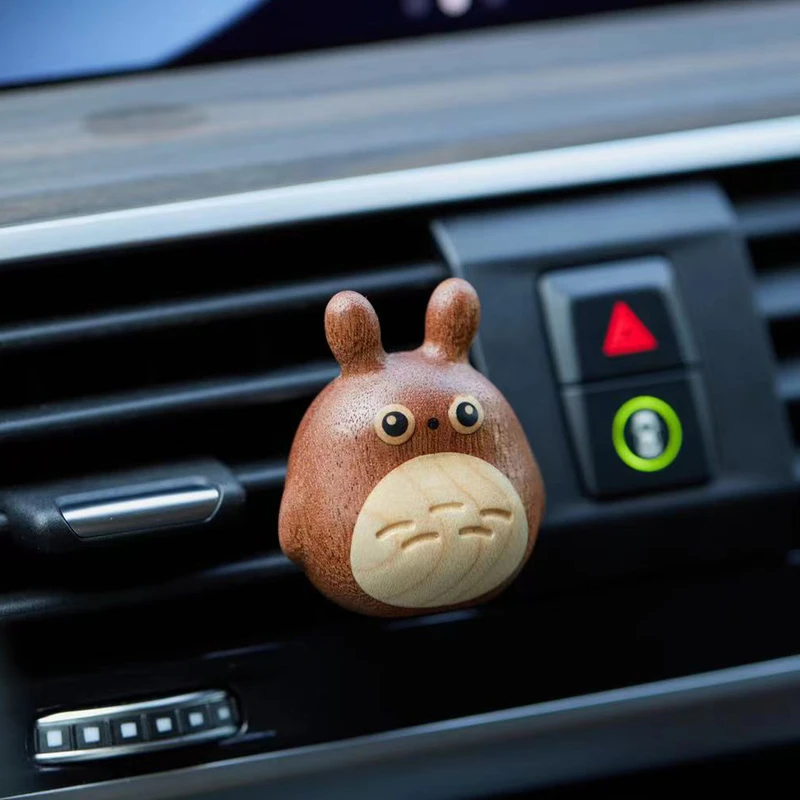 mini龙猫车载出风口香薰创意车载装饰摆件卡通可爱生日礼品