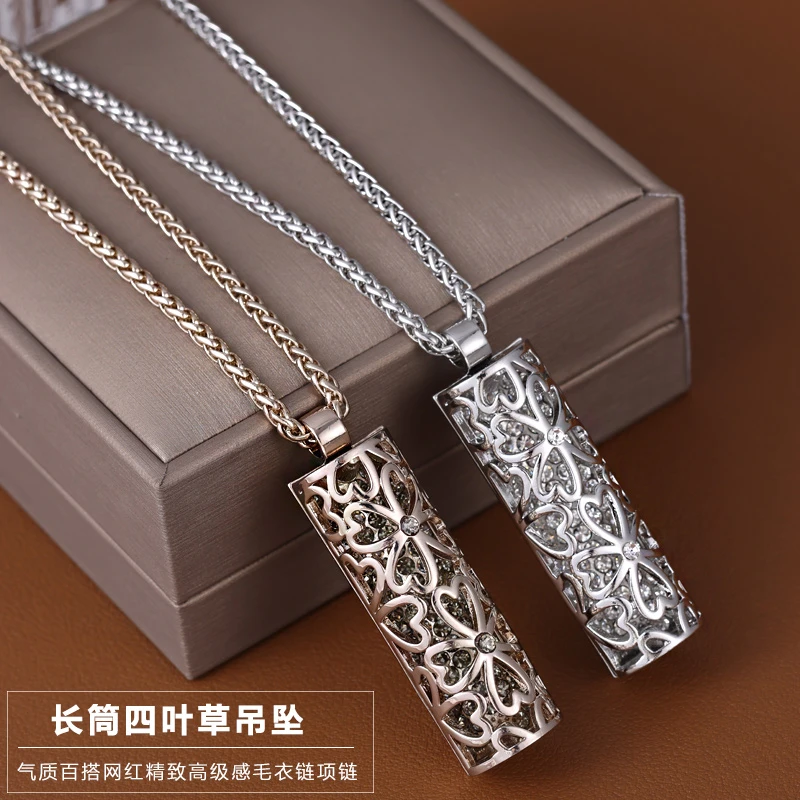 铜合金项链 秋冬毛衣链长款项链男女通用衣服配饰吊坠挂件装饰品