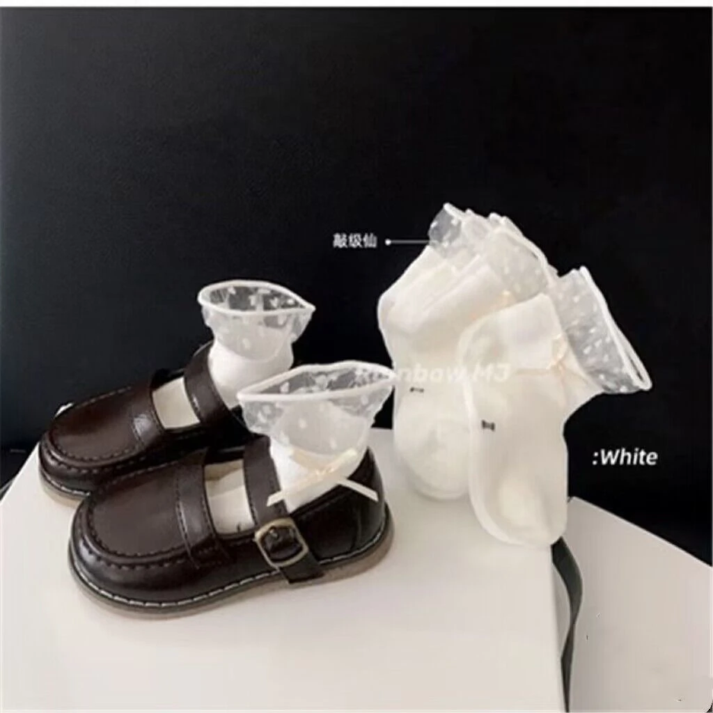 【粉丝专属】儿童蕾丝袜子夏季薄款公主袜子蕾丝花边网眼袜百搭