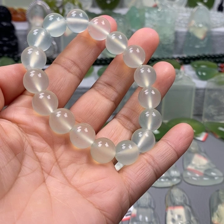 蛇纹石玉手链未镶嵌