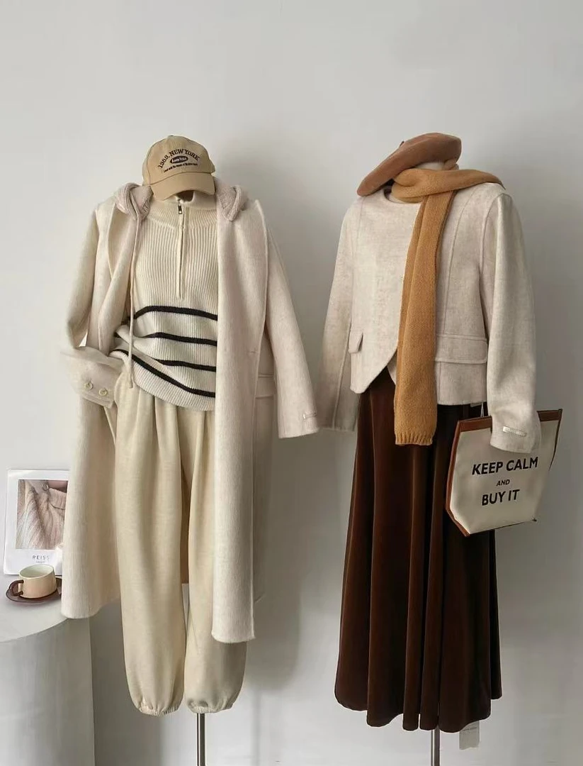 1758# 小个子 羽服外套