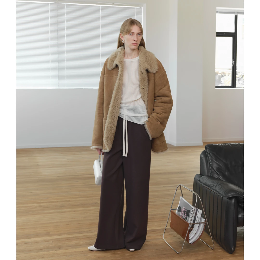 MSBEASTD家新贵 意大利进口"洛莱"双面穿皮毛一体外套丨牧野新秀