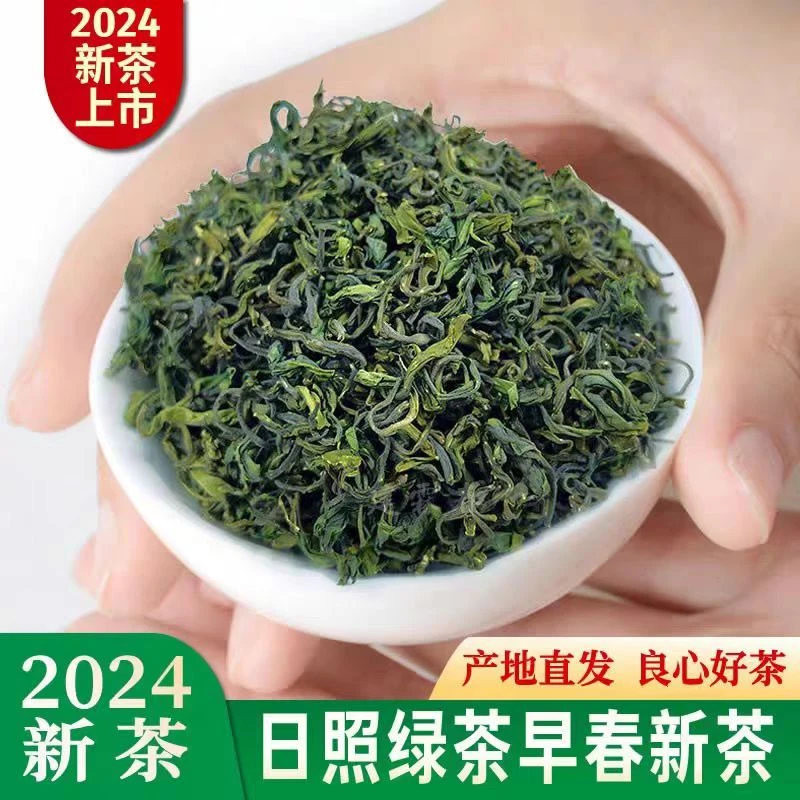 24年日照巨峰头春开园绿茶豌豆鲜耐泡回味浓香鲜甜炒青茶【1-5泡】