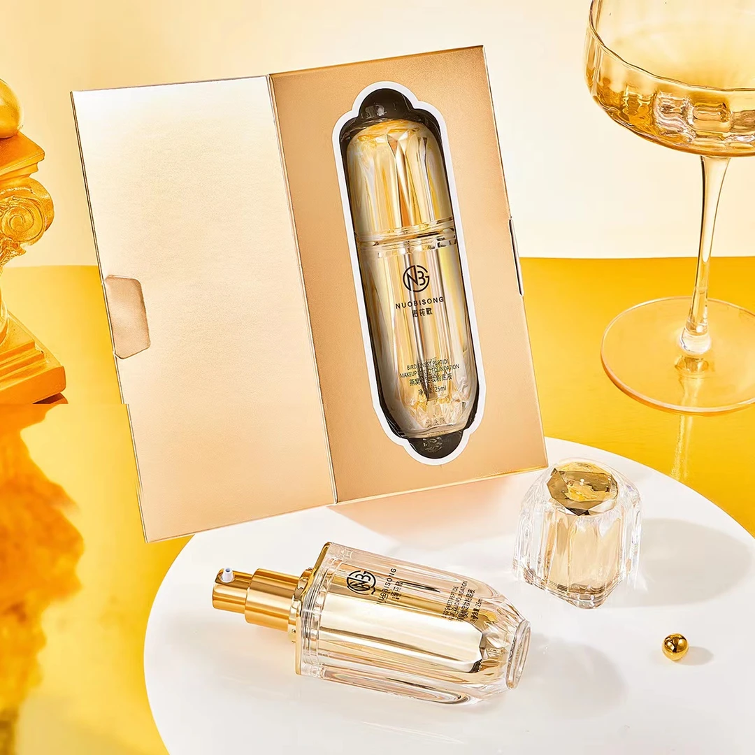 诺芘歌燕窝肽定妆粉底底液持久不脱妆干皮油皮保湿控油bb霜遮瑕