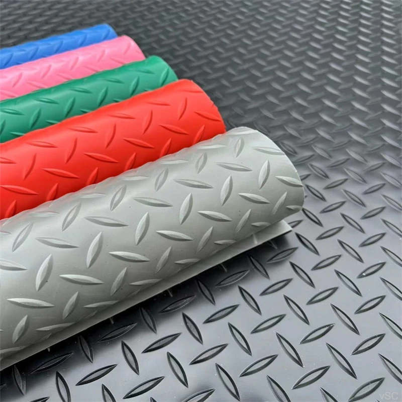 牛筋防滑地垫走廊厨房楼梯防水地毯工厂仓库加厚PVC塑胶塑料胶垫