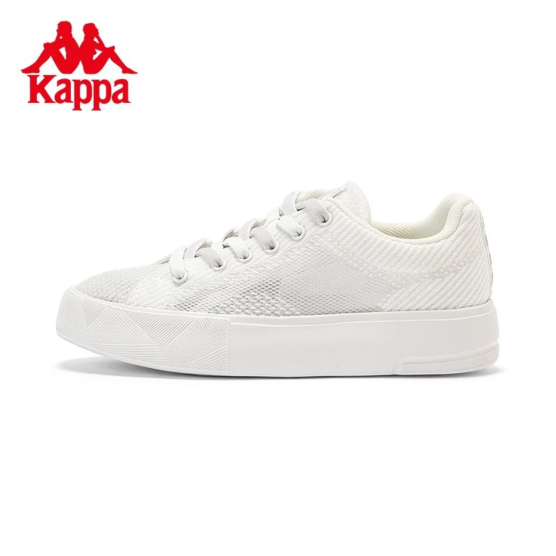 kappa卡帕板鞋夏季情侣男女运动鞋透气休闲鞋轻便小白鞋K0CX5CC08