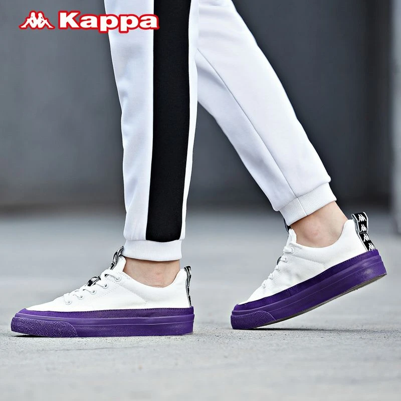 【断码清仓】KAPPA串标情侣男女运动板鞋休闲鞋小白鞋K0AW5CC45D