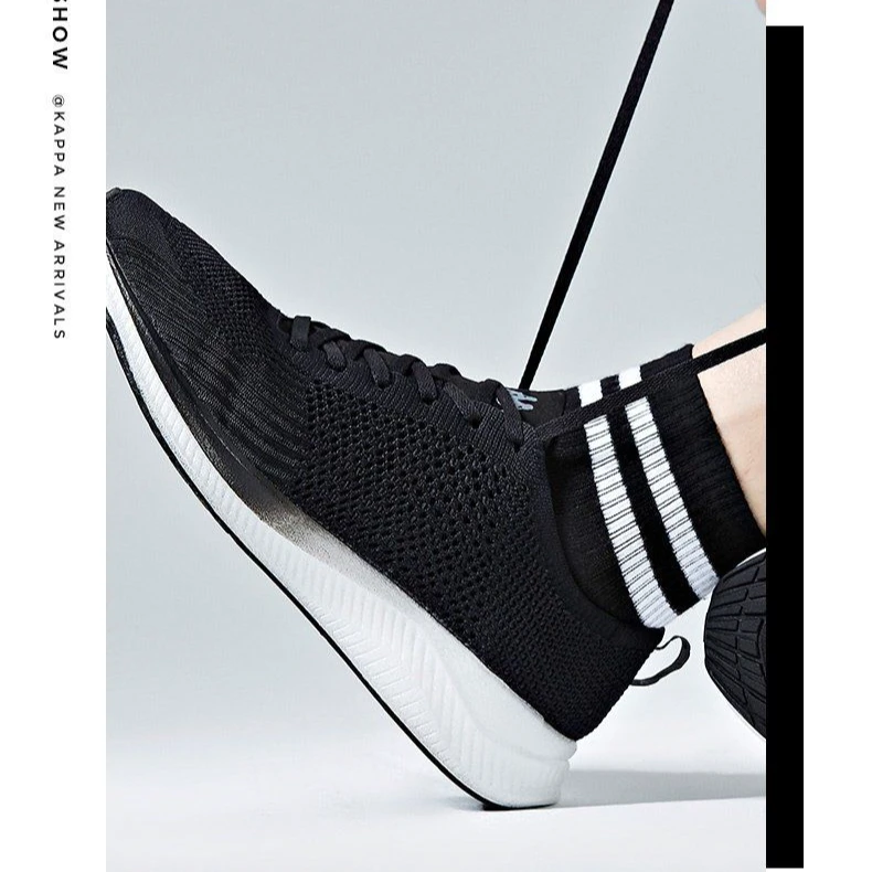 KAPPA男女串标运动鞋跑鞋休闲鞋秋冬新款-K0AW5MQ90情侣官方正版