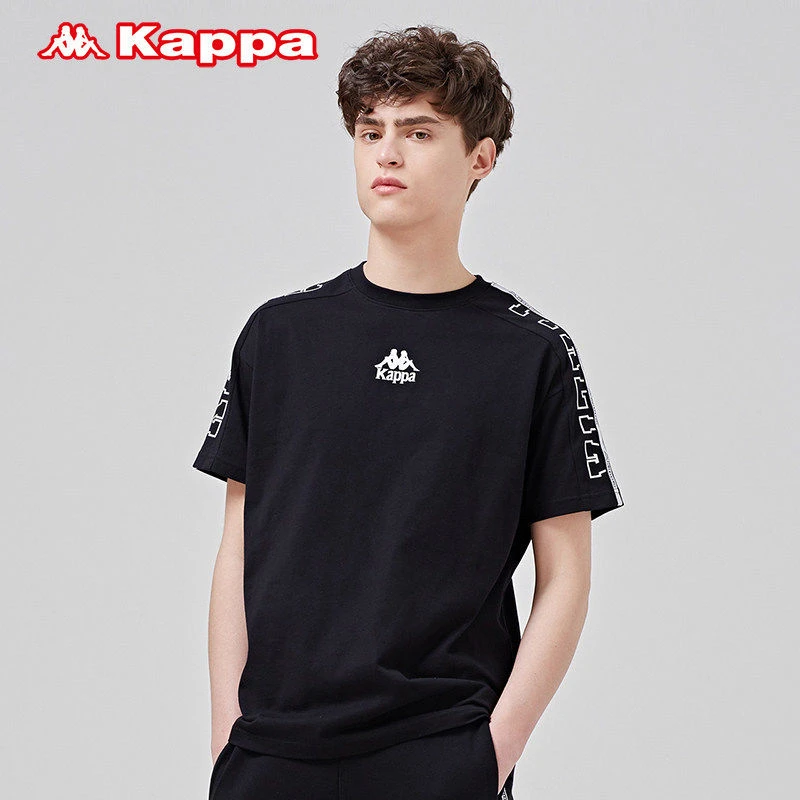 【断码清仓】KAPPA运动短袖休闲T恤春季K0912TD62D男子卡帕t恤男