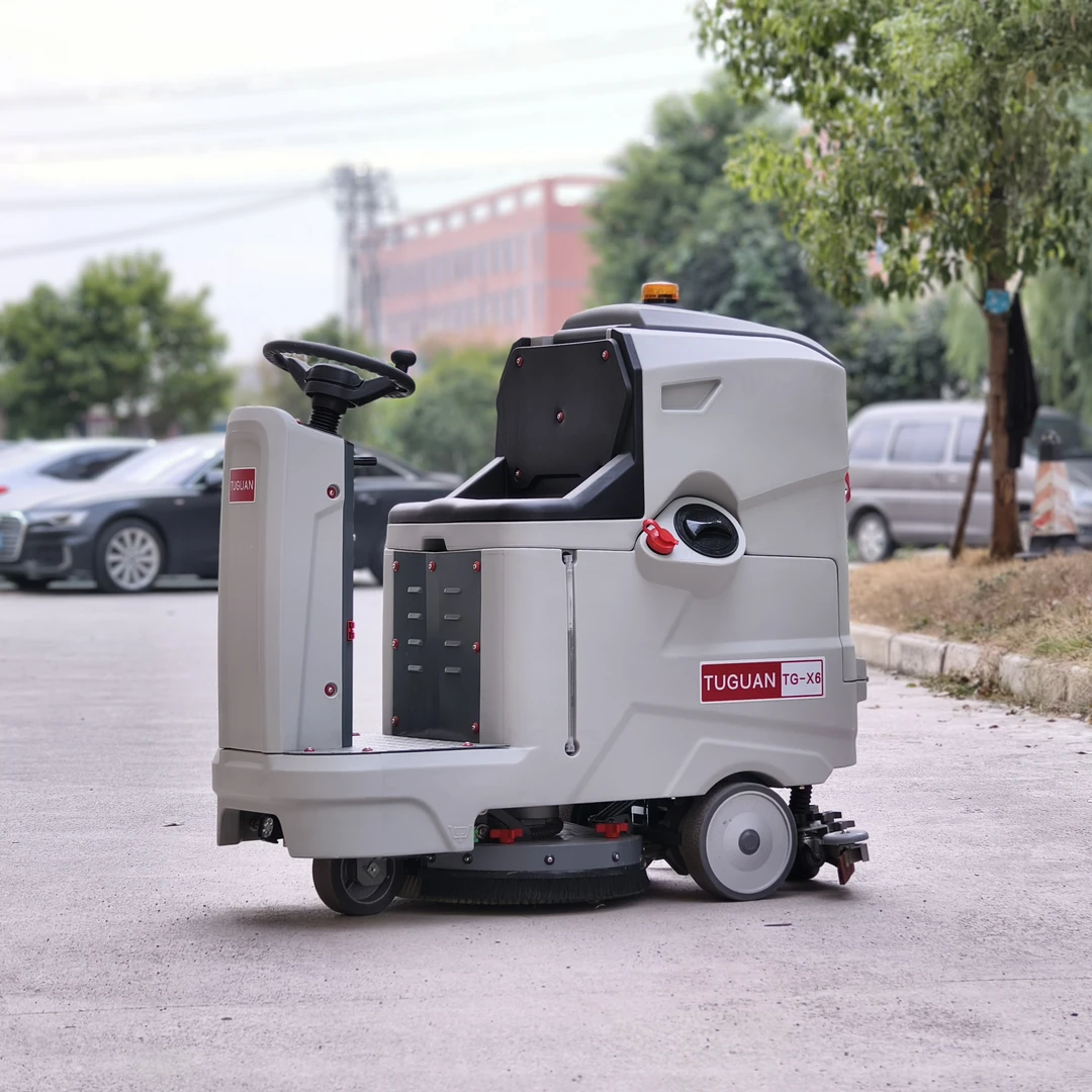 途观TG-X7工厂车间驾驶式洗地机地面油污食堂物业保洁商场拖地机
