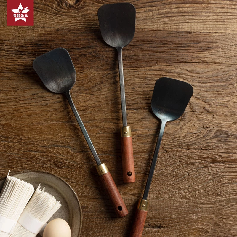 铁娃公社【达人专享】小锅铲手工锻打炒菜铲家用炒勺迷你炒铲复古