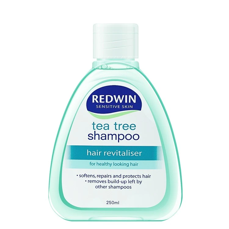 REDWIN维特护柔顺控油去屑止痒长效清爽天然茶树油清新洗发露正品