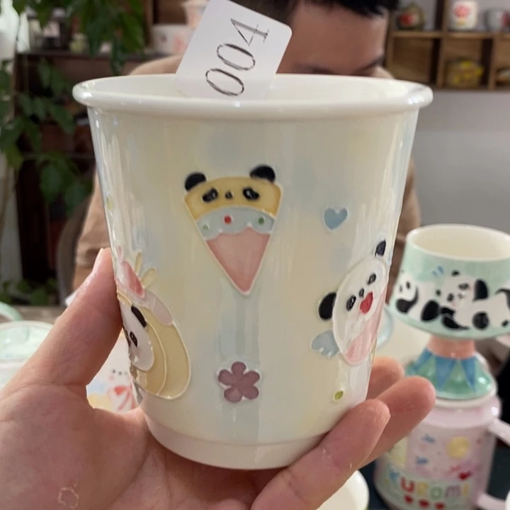 杯景德镇釉下彩手绘