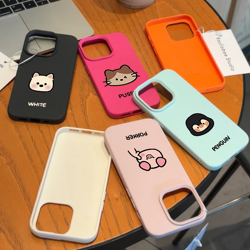 西高地小狗动物头像适用iPhone15promax荔枝纹手机壳11苹果14女13