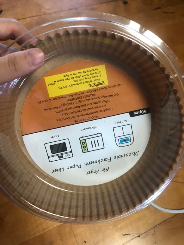 5盒的价格（一盒50个）空气炸锅纸