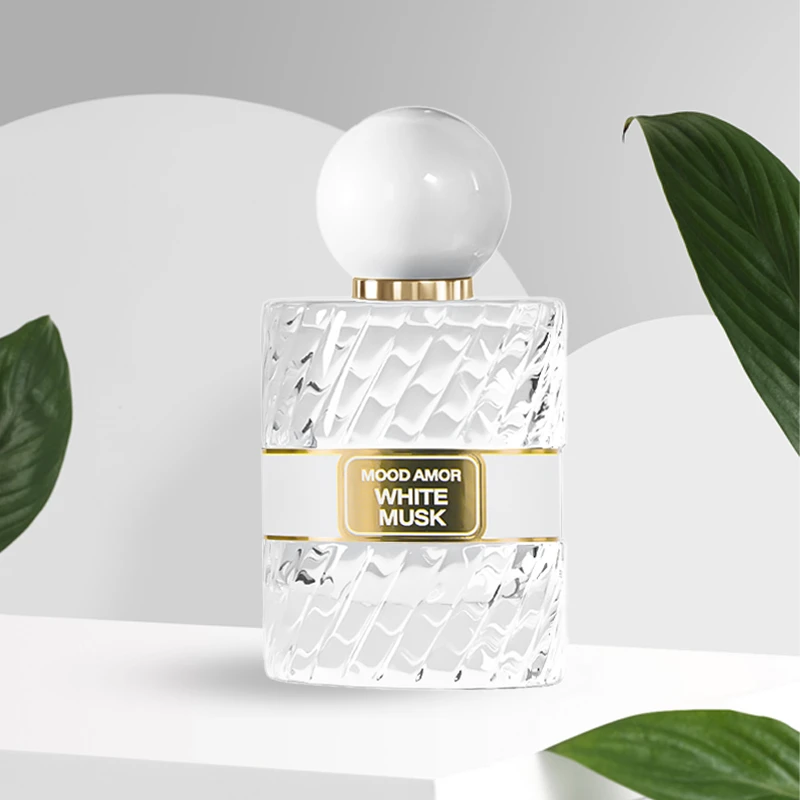 【白麝香50ml】夏日清新伪体香若隐若现中性香-JM香水持久留香金色