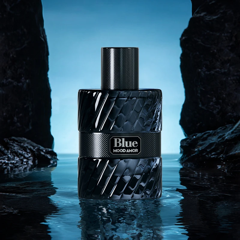 【微蓝 50ml】持久留香清新淡雅木质海洋中性香水