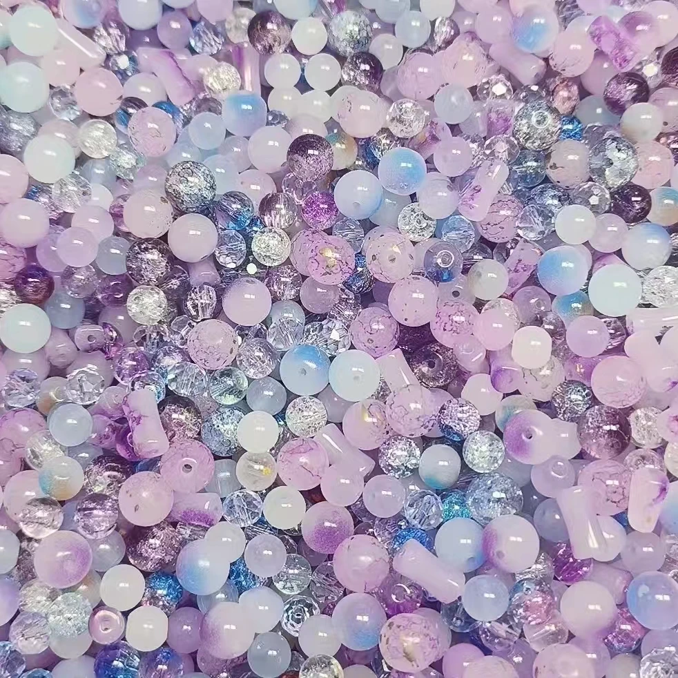 紫气东来~手工DIY百搭混装~琉璃珠珠